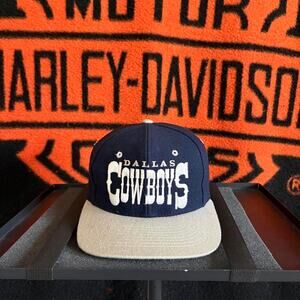 Vintage 1990s dallas cowboys snapback hat